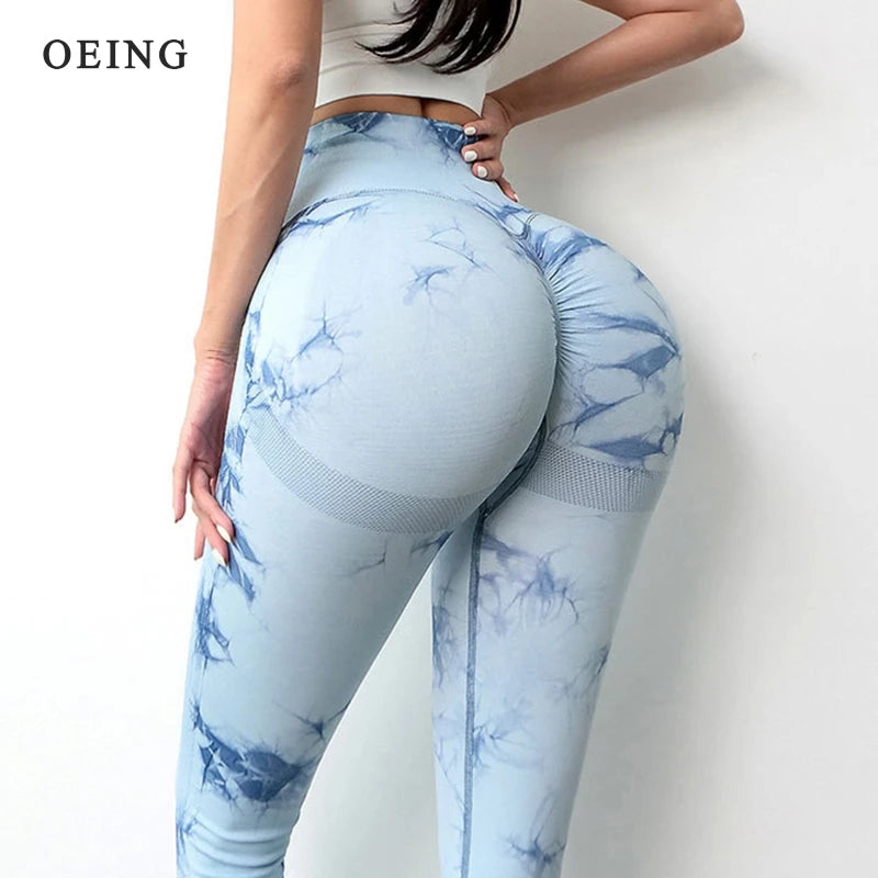 Women Sexy Bubble Butt Leggings High Waist Yoga Pants