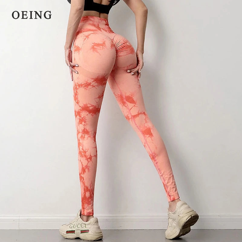 Women Sexy Bubble Butt Leggings High Waist Yoga Pants