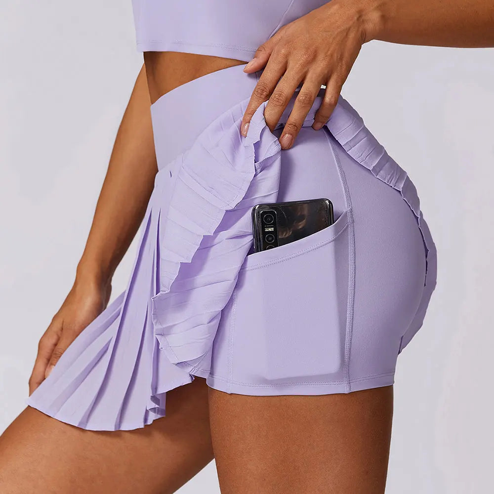 Solid Athletic Sports Skort