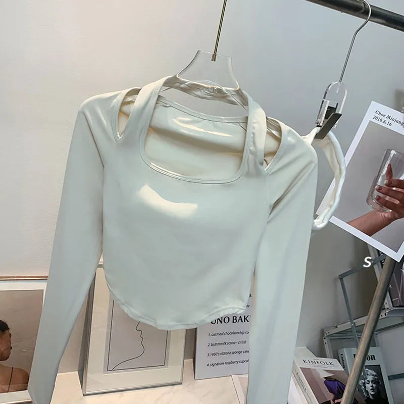 Inside Padded Long Sleeve  Running Blouse