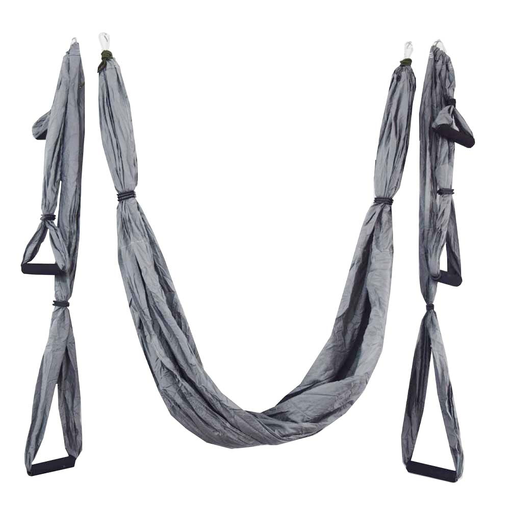 Anti-gravity Aerial Yoga Hammock Set Multifunction Yoga Belt Flying Yoga Inversion Tool for Pilates Body Shaping with Carry Bag