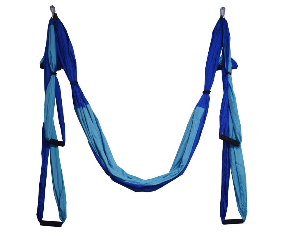 Anti-gravity Aerial Yoga Hammock Set Multifunction Yoga Belt Flying Yoga Inversion Tool for Pilates Body Shaping with Carry Bag