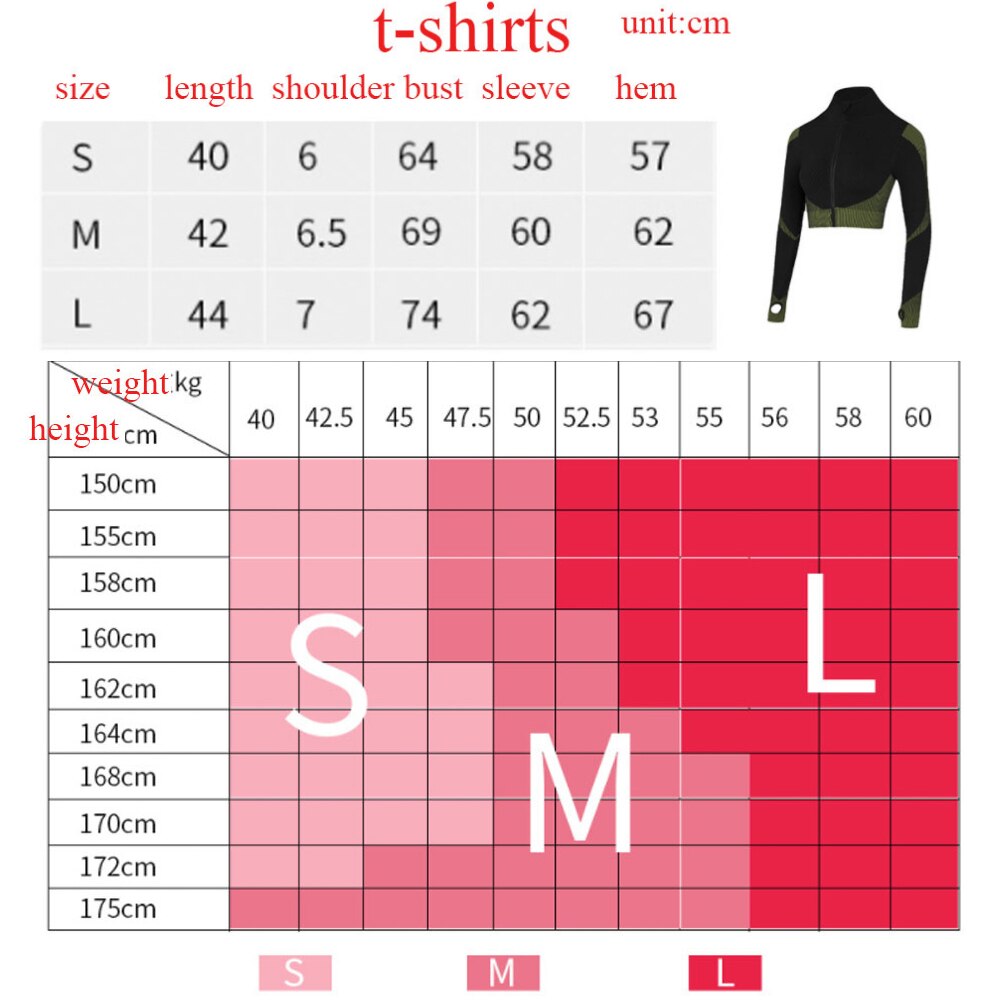 Woman Running Yoga Shirts Top Seamless Long-sleeved Jakect Fitness Clothes Top Workout Yoga Wear Gym Sports T-shirt Zipper Coat