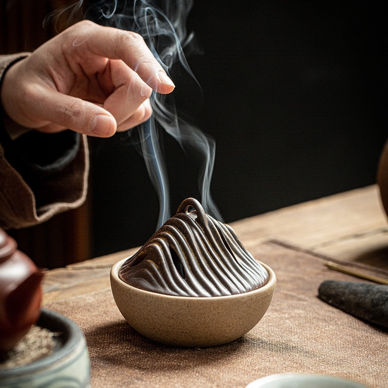 Incense burner household