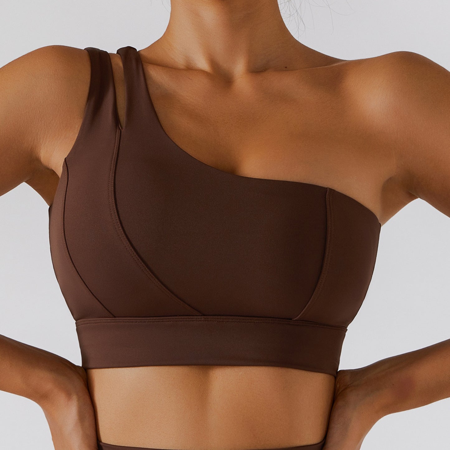 Elasticity Single Strap Yoga Bra