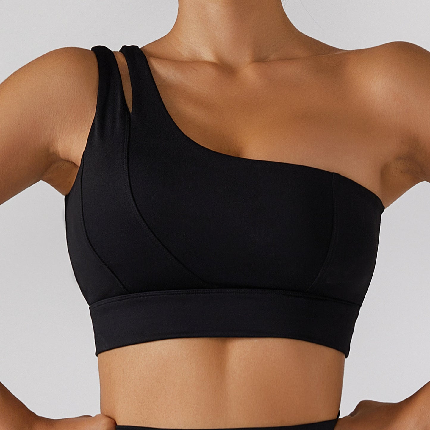 Elasticity Single Strap Yoga Bra